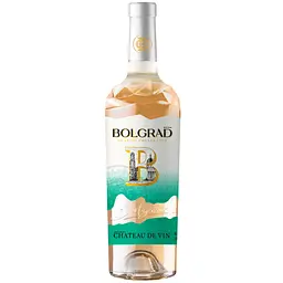Винний напій Bolgrad Шато Де Він напівсолодкий білий 10% 0.75 л