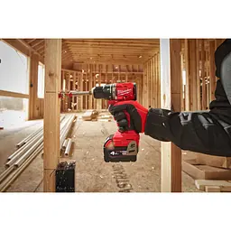 Дриль-шуруповерт акумуляторний безщітковий ударний MILWAUKEE, M18 BLPDRC-202C, 60Нм (ЗУ.2х2Аг, кейс) - мініатюра 7