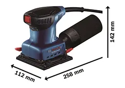 Шліфмашина вібраційна Professional GSS 140 A 220Вт Bosch teh0025510 - мініатюра 9