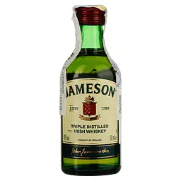 Упаковка віскі Jameson Irish Whiskey 40% 0.6 л (0.05 л x 12 шт.) - мініатюра 2