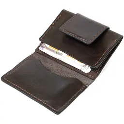 Шкіряна візитниця GRANDE PELLE 7х10х1,5 см acs0018799 - мініатюра 5