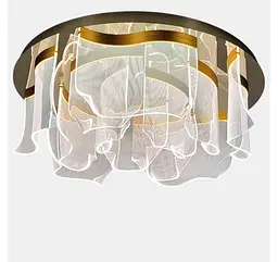 Світлодіодна стельова люстра Artlight 505081-7+5GD, 86 Вт, золото - мініатюра 2