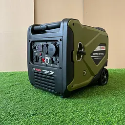 Інверторний Двопаливний генератор-чемодан з колесами Bosch BGW60i-SE-P/GAZ (4.5/5.0 кВт) +Електростартер - мініатюра 4