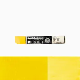 Фарба олійна у формі пастелі Sennelier Oil Stick, 38 мл, S1, Основний жовтий (Primary yellow) - мініатюра 2