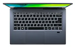 Ноутбук Acer Swift 3X SF314-510G 14FHD IPS/Intel i5-1135G7/16/512F/Iris Max-2/Lin/Blue (NX.A0YEU.00B) - мініатюра 4