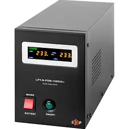 Джерело безперебійного живлення [ДБЖ] LogicPower LPY-B-PSW-1500VA + АКБ LPM-MG 12V-2 x 150Ah [19809] [110347] - мініатюра 3