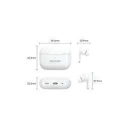 Навушники Vention Echo Lite E11 White (NBVW0) - мініатюра 11