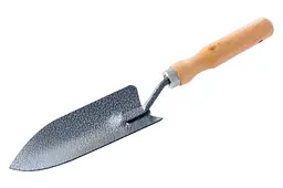 Лопатка садовий совок Mastertool 300 x 60 мм ручка дерево - мініатюра 2