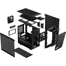 Корпус Fractal Design Meshify 2 Nano Blk TG darkTint (FD-C-MES2N-01) Без БП - мініатюра 11
