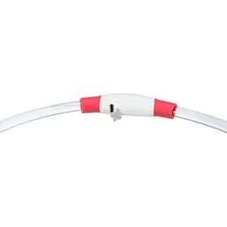 Нашийник для собак Trixie Flash Light Ring USB миготливий силіконовий S–M 40 см/8 мм червоний - мініатюра 2