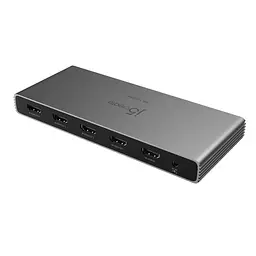 Перехідник j5create HDMI сигналу JDSH814-N, на 4 порти HDMI v. 2.1 (JDSH814-N) - мініатюра 2