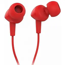 Гарнітура дротова JBL C100SI червона - мініатюра 4