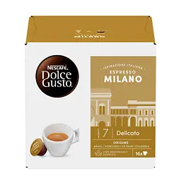 Уцінка. Кава в капсулах NESCAFE Dolce Gusto Espresso Milano 99.2 г (16 шт. по 6.2 г) - мініатюра 4