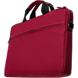Сумка для ноутбука Vinga 15.6" NB1502 Burgundy, white print (NB1502UWBY) - мініатюра 3