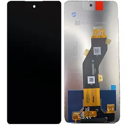Дисплей Infinix Smart 8 / Smart 8 Plus чорний, оригінал PRC, p/n: FPC6615-1