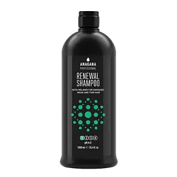 Шампунь для пошкодженого волосся RENEWAL SHAMPOO with melanin ANAGANA 1000 мл