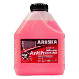Антифриз АЛЯСКА G12 -30° червоний 1л 9004