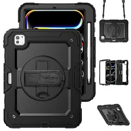 Чохол до планшета Armorstandart Panzer iPad Pro 11 2024 Black (ARM82527) - мініатюра 4