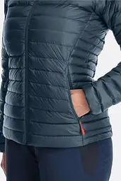 Пуховик жіночий Rab Microlight Jacket Womens 12 Темно-синій - мініатюра 5