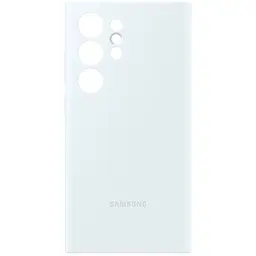 Оригінальний силіконовий чохол Samsung Silicone Case для Samsung Galaxy S24 Ultra (S928) White EF-PS928TWEGWW  - мініатюра 2