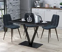 Обідній стіл Вінсент Loft Design (Венге Луізіана)
