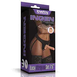 Страпон Ingen Easy Strap-On Set тілесний 20см