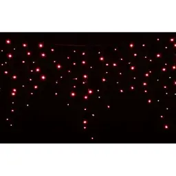 Гірлянда Delux Icicle 120LED 2x0.9m червоний/чорний IP44 EN (90009069)