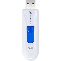 USB Flash накопичувач Transcend 32GB JetFlash 790 USB 3.1 white (TS32GJF790W) - мініатюра 2