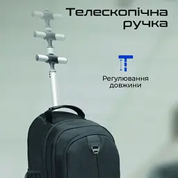 Рюкзак для ноутбука Promate 15.6" Compact-TR black (compact-tr.black) - мініатюра 3