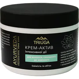 Крем-актив для волосся Triuga Ayurveda Свіжість та об’єм 300 мл