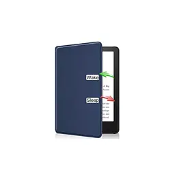 Чохол до електронної книги BeCover Ultra Slim Amazon Kindle 11th Gen. 2022 6" Deep Blue (708847) - мініатюра 3