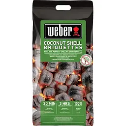 Брикети Weber кокосові 2 кг (18450)