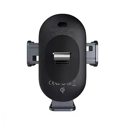 Автотримач Baseus LightChaser Series Wireless Charging Electric Car Mount 15W Cosmic Black - мініатюра 3