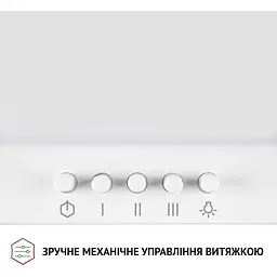 Витяжка купольна Perfelli K 6402 WH 850 LED - мініатюра 3