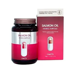 Ампульний гель для обличчя Med B Salmon Oil з олією лосося зміцнювальний