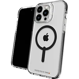Оригінальний чохол Gear4 Crystal Palace MagSafe для iPhone 14 Pro Max Прозорий Black (702010117) - мініатюра 8
