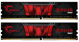 Оперативна пам'ять G.Skill 16GB (2x8GB) DDR4 2666MHz Aegis Black (F4-2666C19D-16GIS)