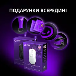 Мишка Lorgar MSA10 Ultralight USB White (LRG-MSA10-WH) - мініатюра 12