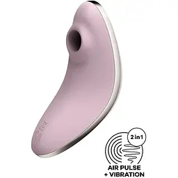 Вакуумний вібратор Satisfyer Vulva Lover 1 Violet - мініатюра 2