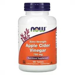 Яблучний Оцет Apple Cider Vinegar 750 мг - 180 таблеток