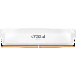 Оперативна пам'ять Micron 16GB DDR5 6400MHz Pro Overclocking White (CP16G64C38U5W)