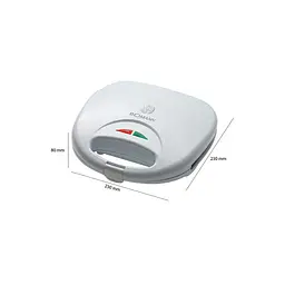 Сендвічниця Bomann ST5016 CB white (ST5016CB white) - мініатюра 6
