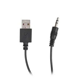 Колонки 2.0 Maxxter CSP-U002RGB Black, 2 x 3 Вт, пластиковий корпус, живлення від USB, RGB підсвічування, керування спереду - мініатюра 4