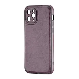 Чохол Jinduka Leather Protected Camera iPhone 11 Pro Purple