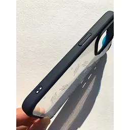 Прозорий чохол Spigen Ultra Hybrid для iPhone 15 Pro (6.1") Navy Blue ACS06711 - мініатюра 8