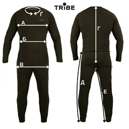 Комплект термобілизни Tribe Microfleece оливковий 3XL (T-KA-0015-olive-3XL) - мініатюра 8