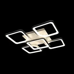Лед люстра з діммером Diasha 8060/4+1WH dimmer