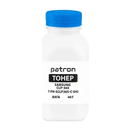 Тонер SAMSUNG CLP-365 CYAN 40г Patron (T-PN-SCLP365-C-040)