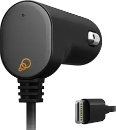 Автомобільний зарядний пристрій CYGNETT 1A Lightning cable Black