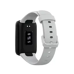 Силіконовий ремінець Tamister для Xiaomi Mi Smart Band 7 Pro Gray - мініатюра 2